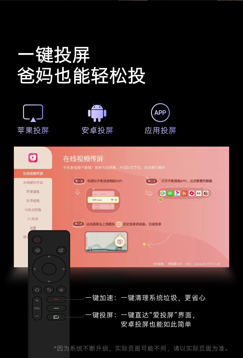创维65A5 Pro 65英寸 4K超高清全面屏护眼电视 图22