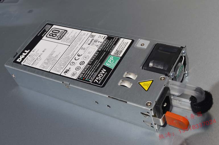 DELL R740X/R640/R630/R730XD服务器电源大解析：750W/1100W/1600W EPP电源D750E-S6全攻略