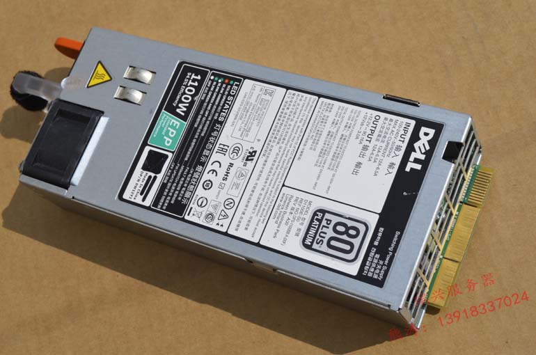 Dell R530 R630 R730 R730XD 1100W R730XD power W12Y2 W12Y2 TFR9V D1100E-S0 D1100E-S0