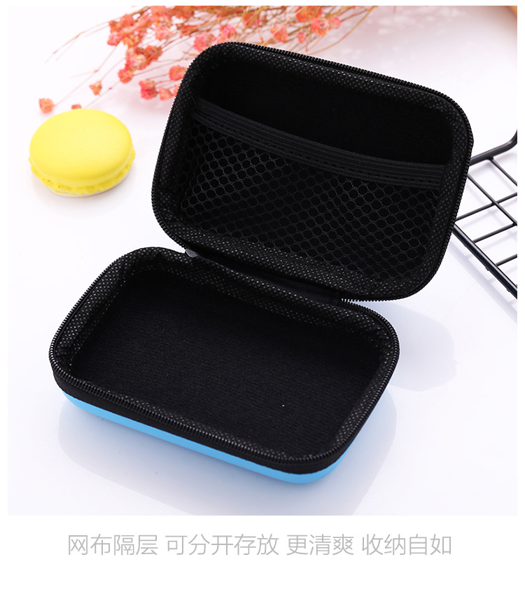 Travel Creative di động lưu trữ dữ liệu dòng PACKER lưu trữ kỹ thuật số PACKER gói nhập học tai nghe túi đồng xu ví - Lưu trữ cho sản phẩm kỹ thuật số hộp đựng tai nghe cáp sạc