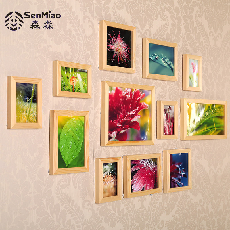 ɭ������12��ʵľ��Ƭǽ���SM6012