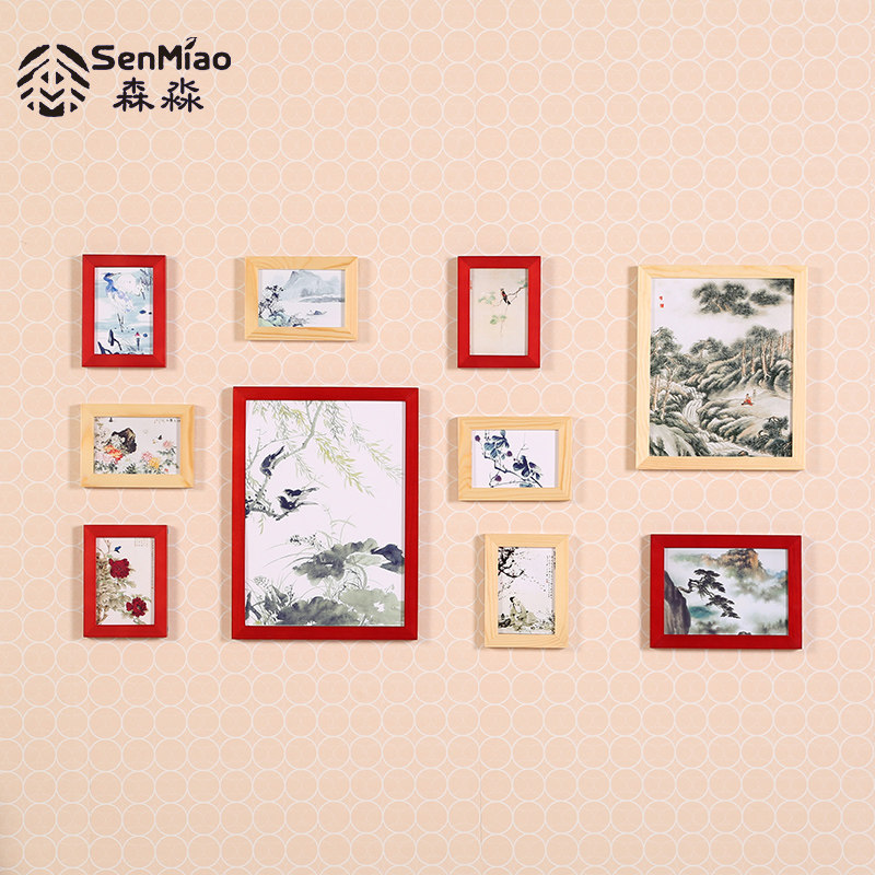 ɭ��ʵľ�󱳾���ƬǽSM6010