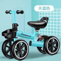 Child balance car No pedalling 1-3-5 years old bike anti-side turning kid slip wagon baby Four-wheeler