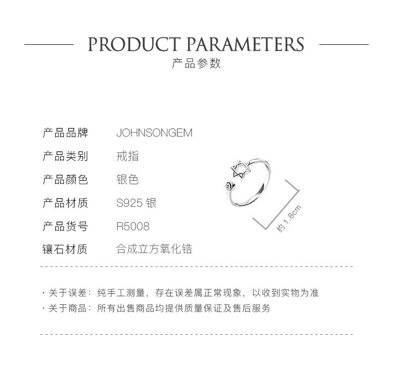 Bague Femme JOHNSONGEM en Argenterie - Ref 3088466 Image 13