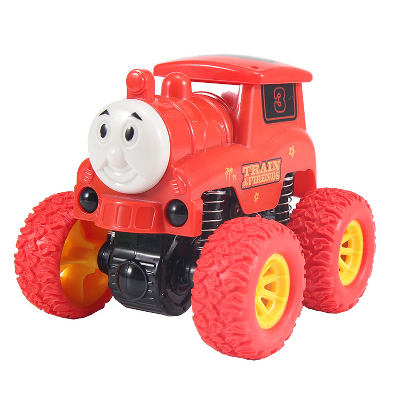 Inertial four-wheel drive off-road vehicle children's boy model car Anti-drop toy car 2-3-4-5-year-old baby car