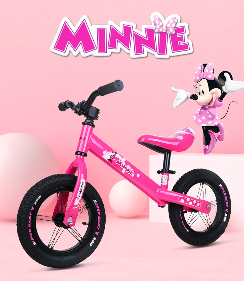 Disney Kids Balancer Scooter Trẻ em không có xe đạp chân 1-3-6 Xe tay ga cho trẻ mới biết đi - Smart Scooter xe dien can bang