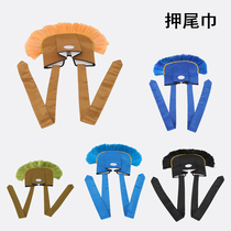 Opera helmets and hats Peking Opera Xiaosheng Laosheng Taiwei scarf Ya scarf duck tail scarf family hat poor student Xu Xian poor student drama hat