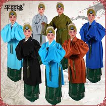 Opera Costumes Peking Opera Old Denier Dresses Old Denier Clothes Short Dau Gown Pleats Drama Book Children Small Dau Gown Pleats