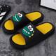 Sandals and slippers men's summer indoor home bathroom bathing soft bottom non-slip cute stepping on feces feeling slippers summer outside wear