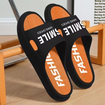 New products for men's slippers recommended for anti-slip, anti-odor, wear-resistant, home bathroom fashion trendy men's and women's shoes