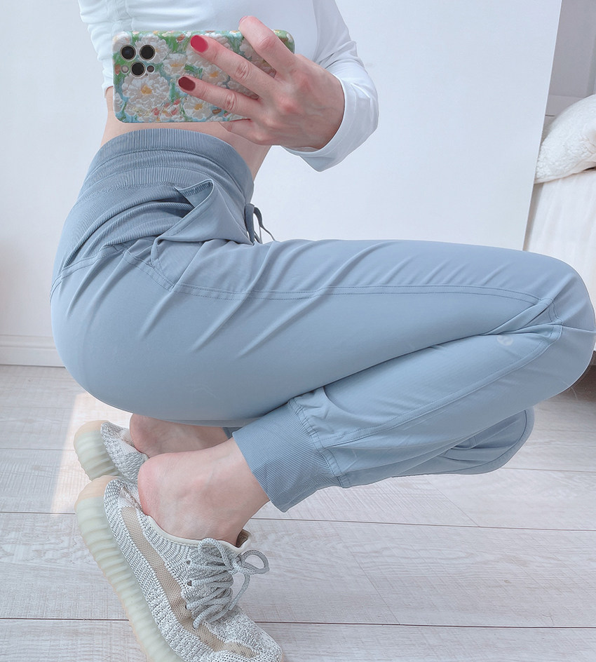 Light and thin and smooth legs Lean DanceStudio Jogger Sport Running Dance Casual Pants