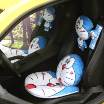 Car cushion winter plush female cartoon cotton cushion four seasons cushion universal ins Net red cute fashion goddess
