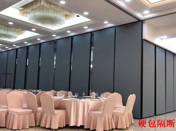 Hotel Activity OfficeMobile high soundproofing partition wall exhibition boardHotel push and pull door room screen partition