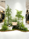Simulated Green Plants, Landscaping, Artificial Flowers, Floral Arrangements, Mountain and Field Style, Reed Field Layout, Window Display, Courtyard Plant Decoration