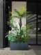 Simulated Plant Landscaping, Palm Tree Landscape, High-End Light Luxury Flower Trough, Flower Box Partition, Home Large Floor-Standing Decorative Ornaments