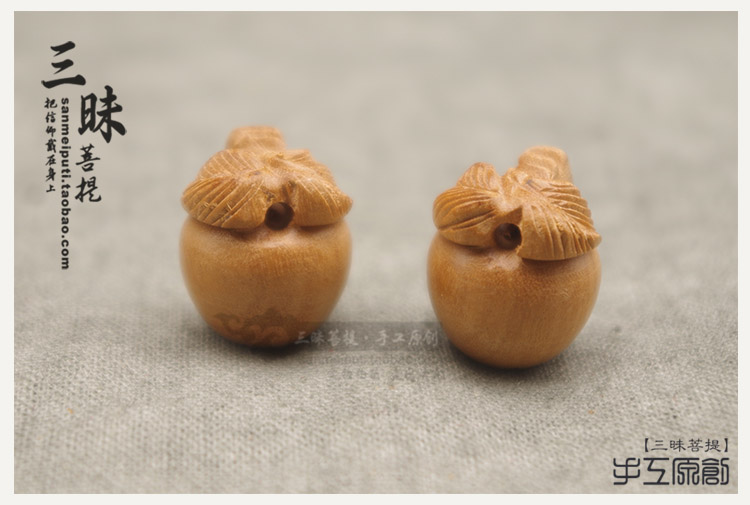 Feicheng gỗ gụ táo handmade tự làm vòng tay em bé dây đỏ vòng chân gỗ gụ khắc - Vòng chân vòng chân bạc nữ đẹp