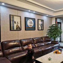 Light luxury living room decorative painting sofa background wall painting hand-painted modern decorative painting physical painting restaurant decorative painting