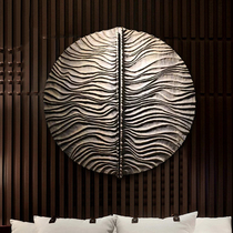 Round wall decoration living room wall decoration hotel large wall art decoration porch wall decoration sofa background decoration