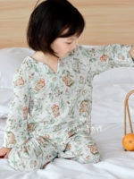 Новые цвета ~ Весенняя цветущая зеленая - бамбук и хлопковая марля