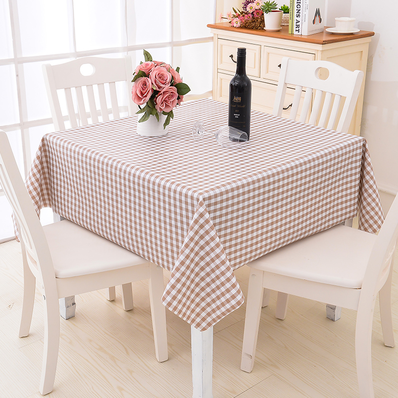 Minimalist square table fabric pvc plastic table cloth table cloth waterproof anti-oil wash-free quadrilateral table Eight fairy table gaib