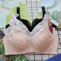 Ultra-thin underwear counter bra no steel ring gathered thin bra summer breathable big chest small 2987