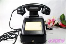 Old telephone antique hand-cranked telephone magnet telephone Bakelite telephone old telephone antique telephone