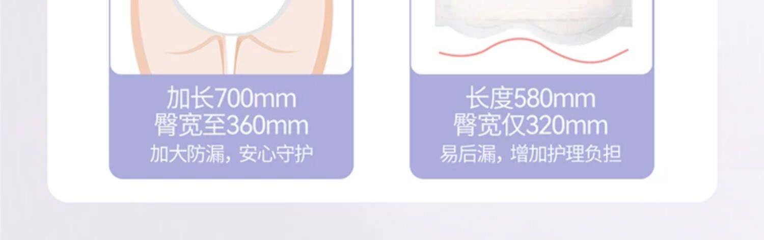 开丽计量型卫生巾产妇裤型产后专用排恶露加大号加长月子用品女 — 15