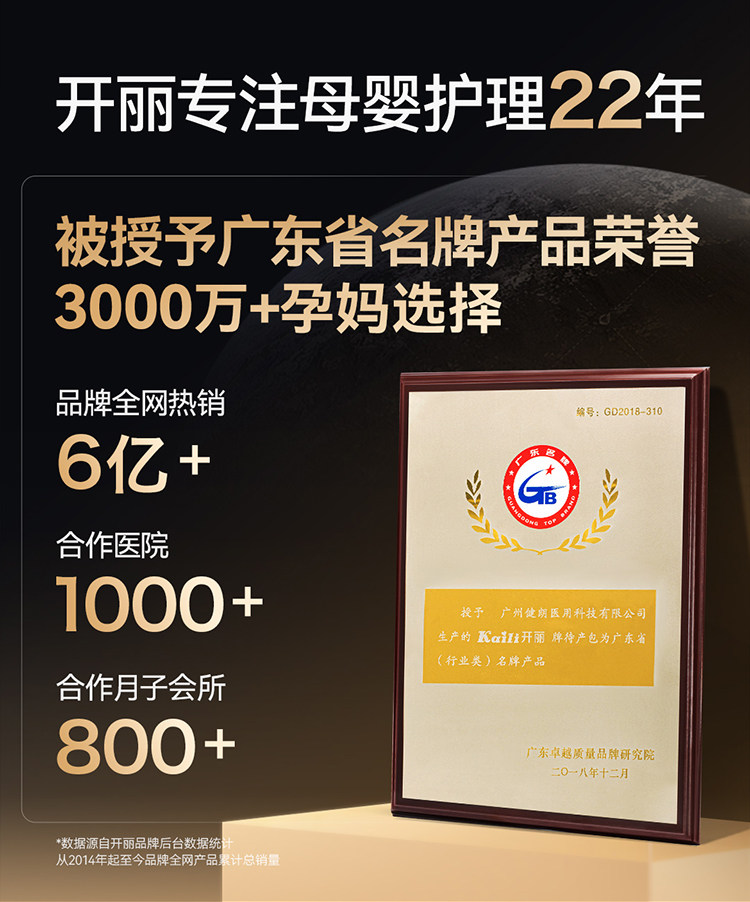 开丽计量型卫生巾产妇裤型产后专用排恶露加大号加长月子用品女 — 2