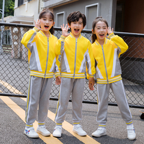 Kindergarten Garden Clothes Spring and Autumn Clothes Three Piece Set Childrens Class Clothes Autumn College Set Primary School Uniform Spring and Autumn Set