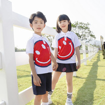 Primary school uniforms Summer clothing Inn College Wind Childrens class clothes Summer suit Graduation photos Costume Kindergarten Garden Clothing