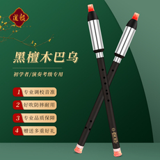 Флейта Ди 道韵巴乌红檀木黑檀木g调f调c调降b调儿童初学者成人民族吹奏乐器