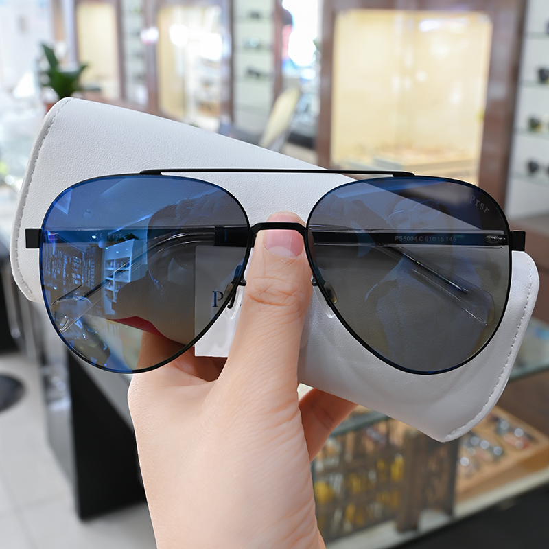 Pasa sunglasses 2021 new men's big frame Mirrors Sunglasses Clams for driving outdoor glasses PS5004
