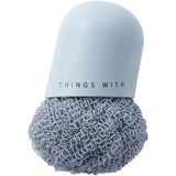 Не бросайте проволоку креативную очистку кухни кухня, потирая кастрюлю и вымойте посуду, почистите ручку, почистите щетку