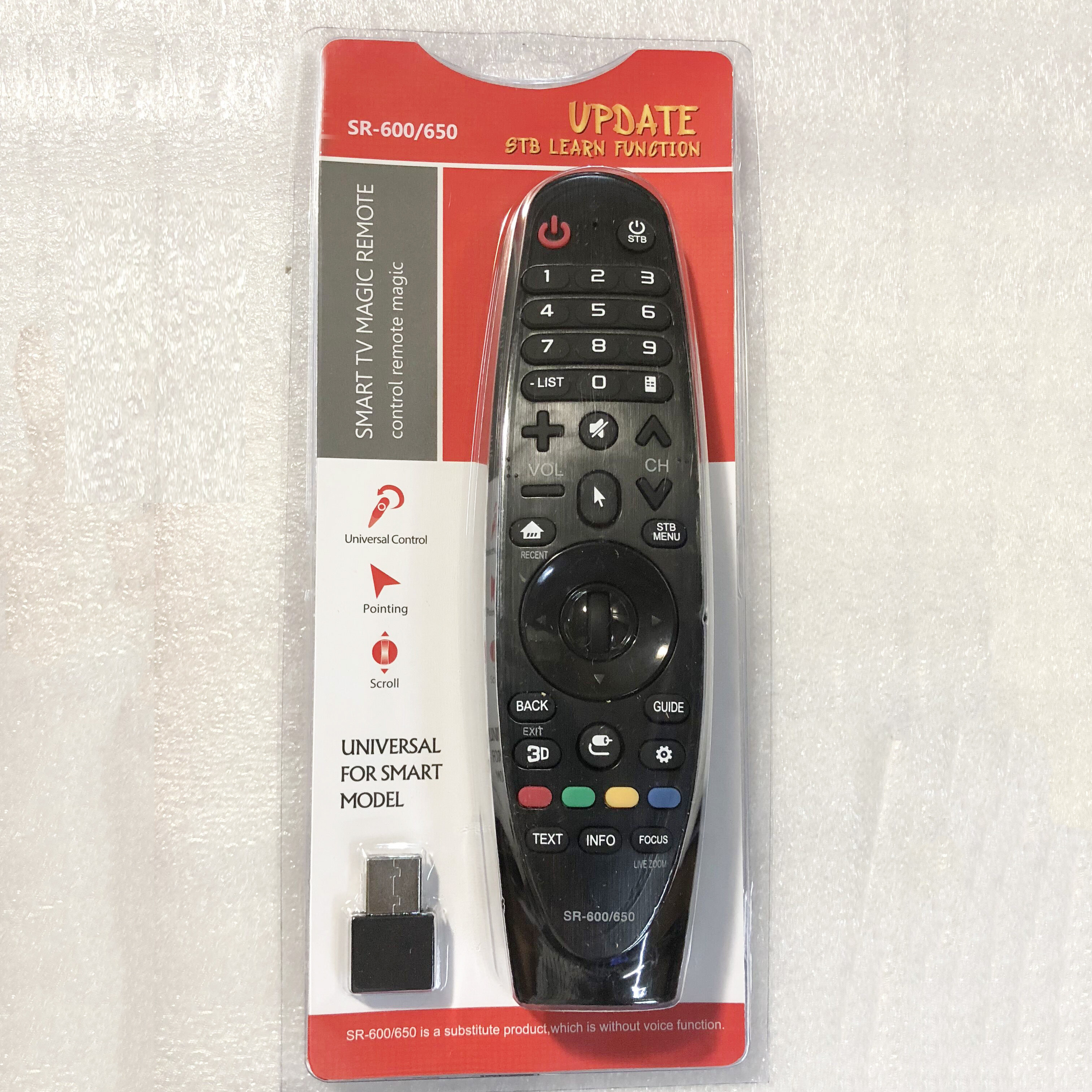 New LG motion sensing 3D voice smart TV remote control AN-MR600 AN-MR600G English version