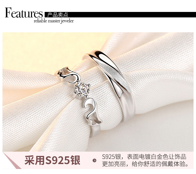 Bague mixte      en Argenterie - Ref 3086491 Image 8