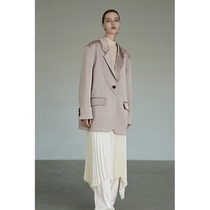 UNSPOKEN SUIT JACKET WOMAN LOOSE DESIGN 2022 Fall New West Suit Outline Advanced Sensation