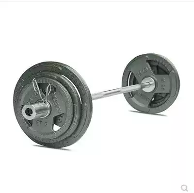 Large Hole bar barbell 100kg baking paint barbell hand grip large hole barbell piece weight piece removable bar barbell