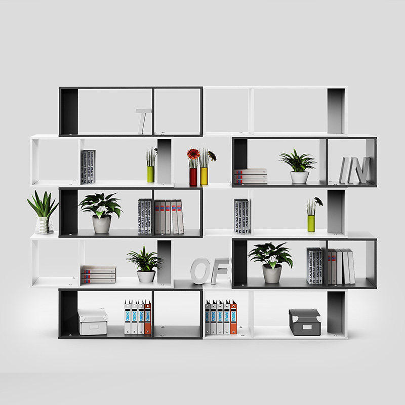 Office furniture lattice cabinet partition bezel creative fashion display cabinet free combination storage rack