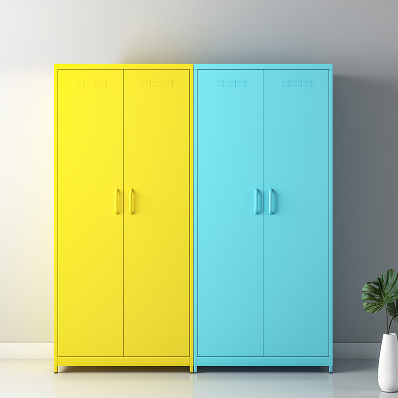 Nordic children's wardrobe locker wardrobe hall hall coat cabinet wardrobe multi-functional locker toy storage cabinet