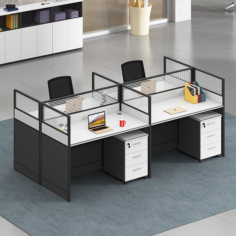 Staff Desk Simple Modern Office Furniture Computer Desk Staff Screen Workplace Office Furniture Manufacturers