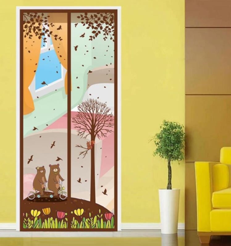 Fly curtain shop sliding door security door curtain mosquito bedroom mosquito ground door soft sand window sand *-