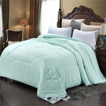 Silk quilted by mulberry silk 8 catty winter quilted by 6 catties of spring and autumn by 4 catty air conditioning by summer and quilt by single double quilt