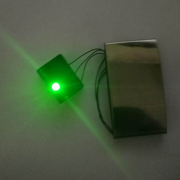 Piezoelectric power generation device Walking power generation model Shoe power generation demonstrator Piezoelectric lighting Video