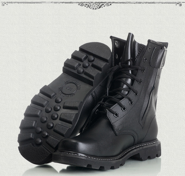 Boots militaires pour homme - choc - Ref 1398819 Image 8