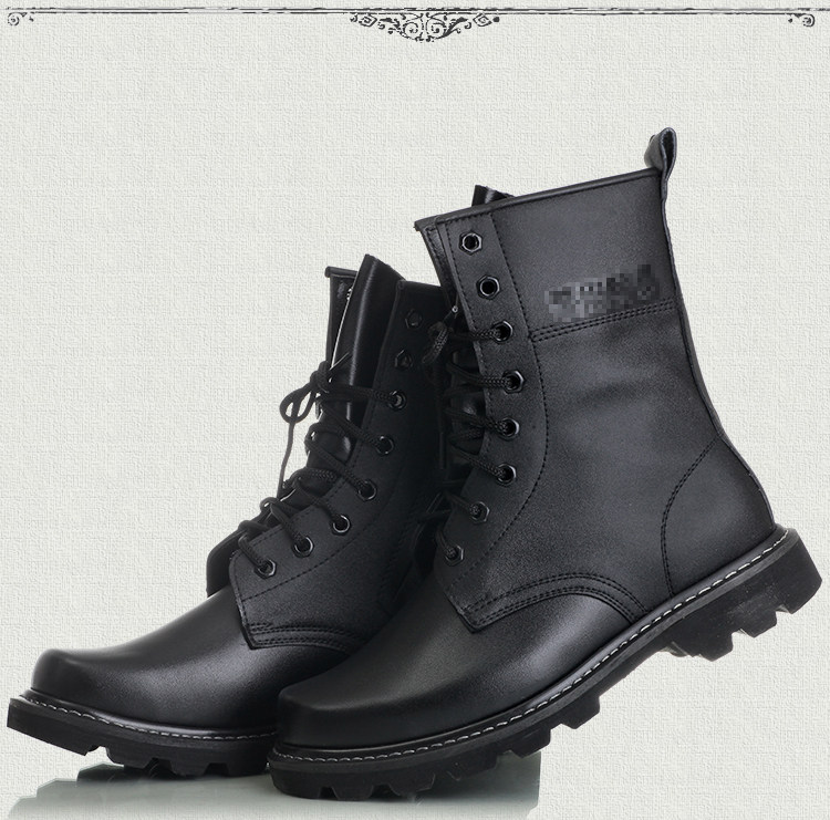 Boots militaires pour homme - choc - Ref 1398819 Image 9