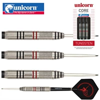 Nguyên bản Unicorn CORE PLUS Series Vonfram thép phi tiêu 80% Vonfram thép Nội dung Vonfram thép thẳng - Darts / Table football / Giải trí trong nhà bán phi tiêu