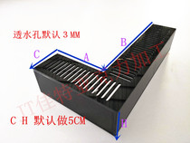 Acrylic sand block custom fish tank fence fish comb overflow fence drip board overflow bar fish fence fish comb