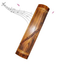 Three-dimensional socks bull pants fire wallet pure copper Wood mini guzheng environmentally friendly guzheng half Zheng practice guzheng