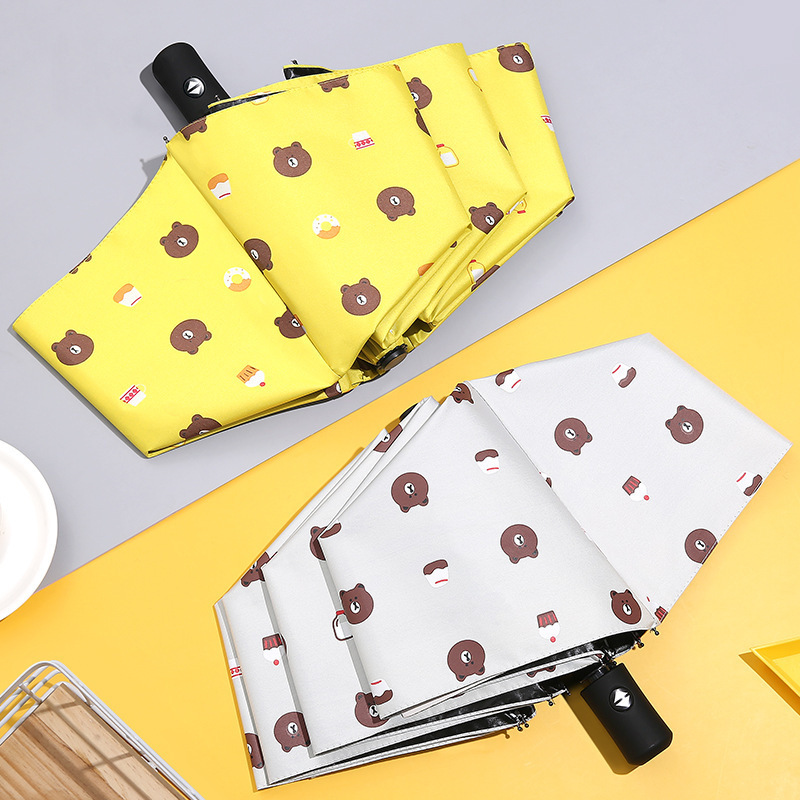 Little Bear 70% off Vinyl Umbrella Sun Umbrella Automatic Umbrella Folding Sun Protection Parasol Cartoon Fully Automatic Umbrella Little Bear 70% off Vinyl Umbrella Sun Umbrella Automatic Umbrella Folding Sun Protection Parasol Cartoon Fully Automatic Umbrella