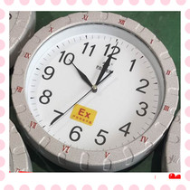 Hot-selling wall-mounted explosion-proof round quartz clock pointer type explosion-proof electronic clock with large quantity and high price